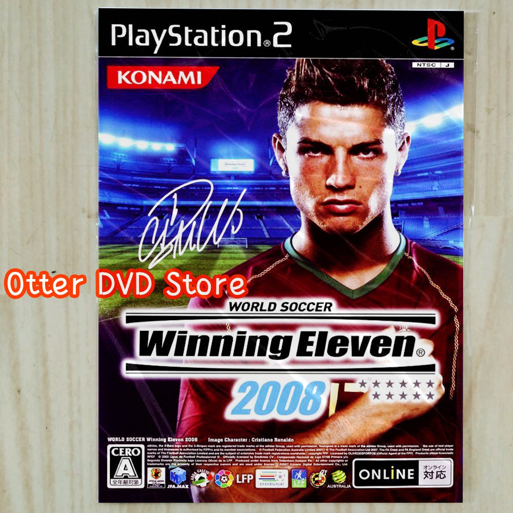 Kaset Game PS2 PS 2 World Soccer Winning Eleven 2008