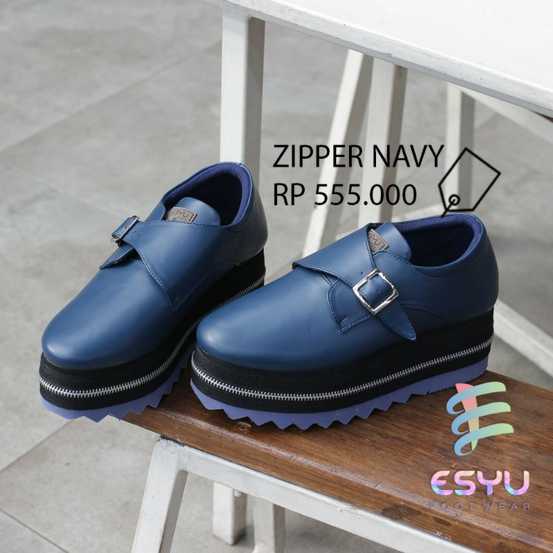 sepatu sporty wanita "Zipper series" by esyu footwear