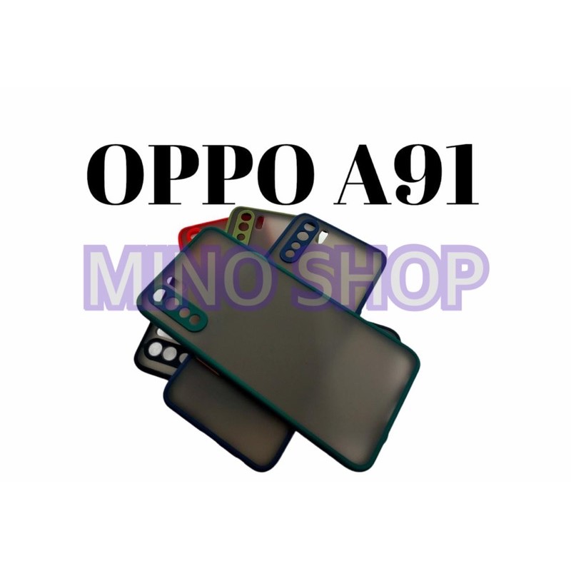 SOFTCASE OPPO A91 - F15 - HARDCASE DOVE MYCHOICE PLUS PELINDUNG KAMERA - AERO CASE