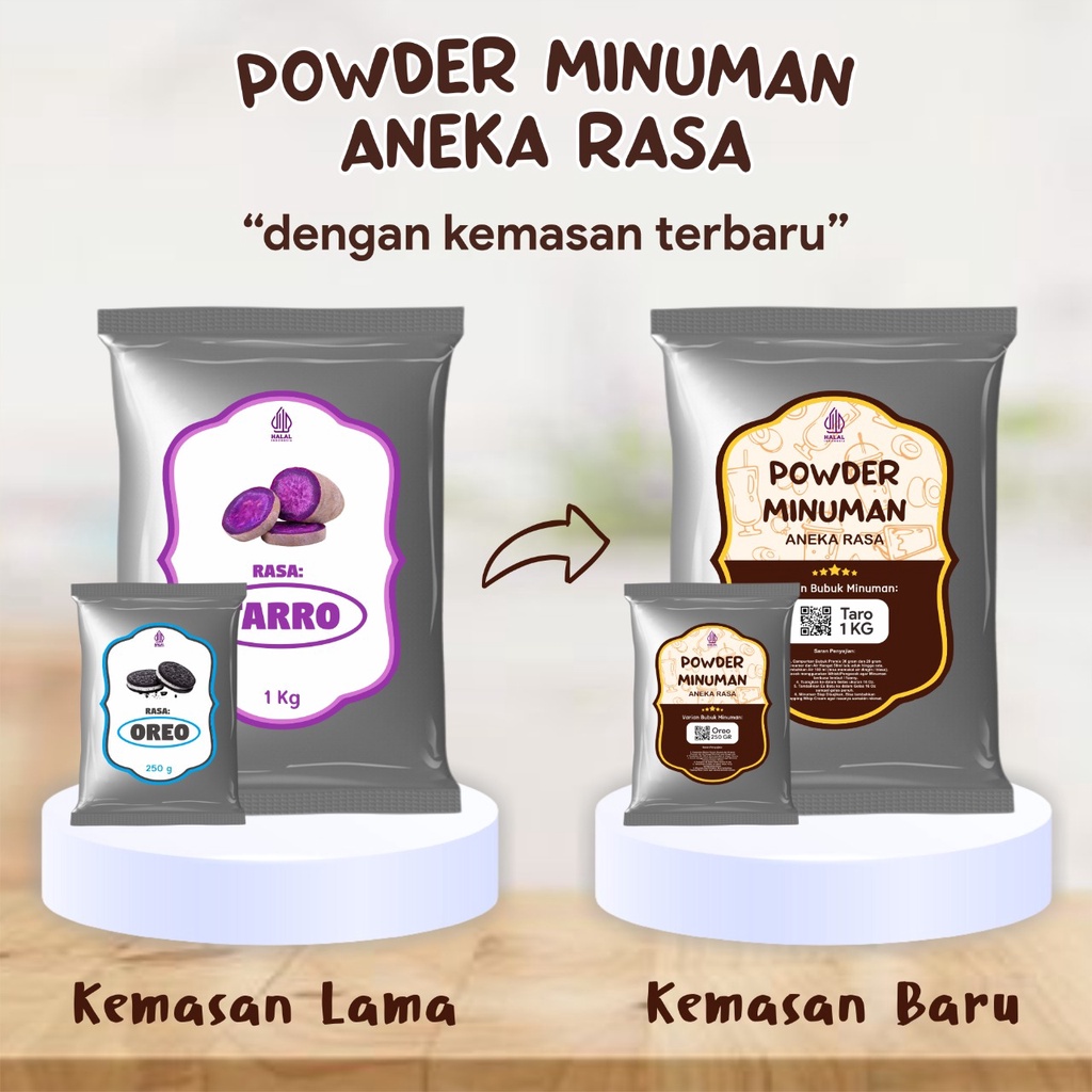 

Korzaln Bubuk Serbuk Minuman 1Kg Rasa Cappucino Bubuk Minuman Kekinian Standar Capucino Powder Boba
