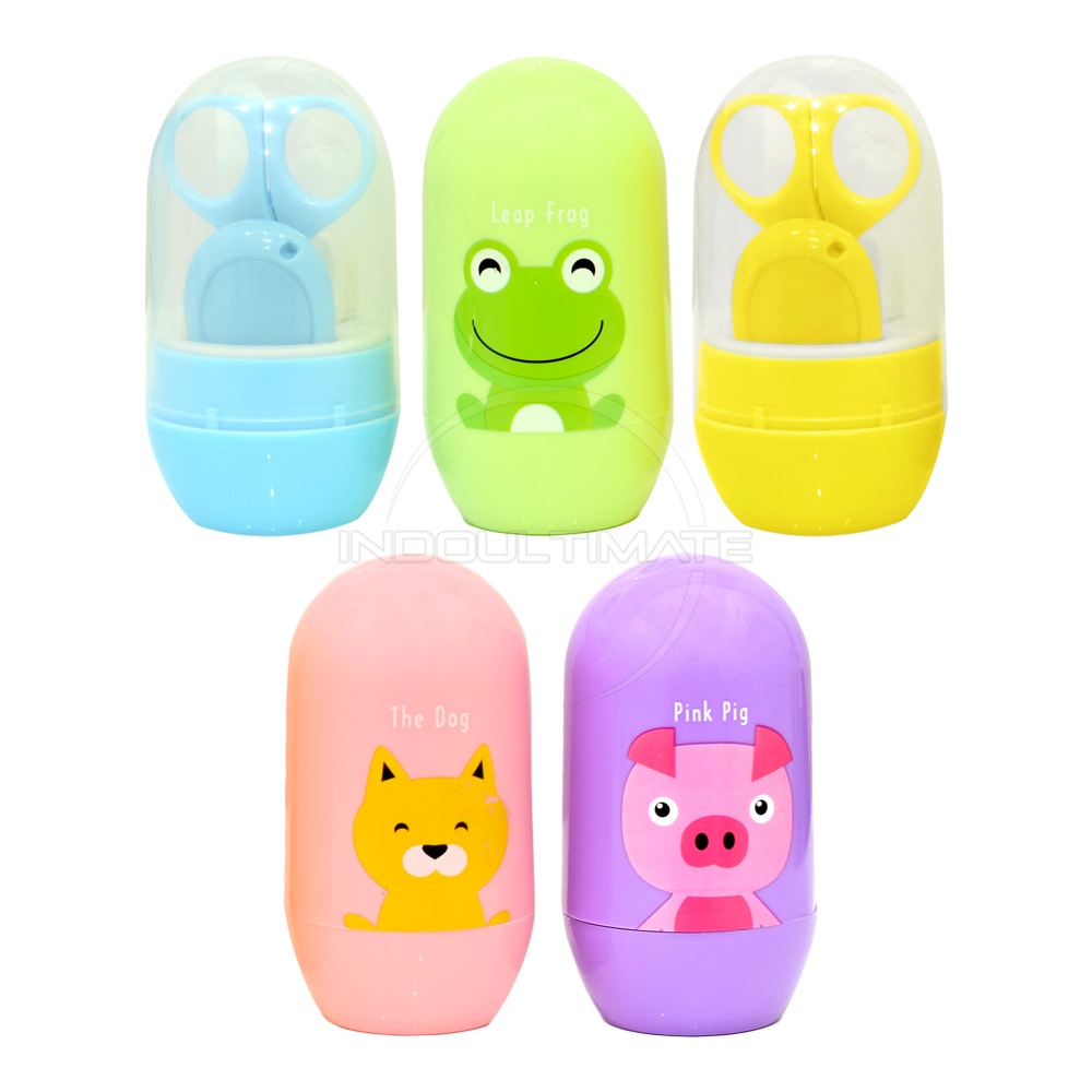 Gunting Kuku Bayi Anak 4in1 Baby Nail Clipper Set Potong Kuku Anak GT-05 Baby Safe Manicure Set Pemotong Kuku Anak Bayi