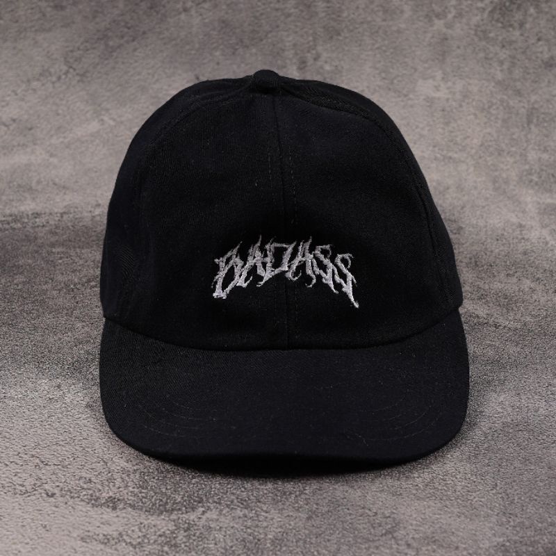 Topi Metalica / Brain / Brash / Thrasher / Badass / ACDC / Anarchy Baseball Bordir Unisex Remaja Dewasa