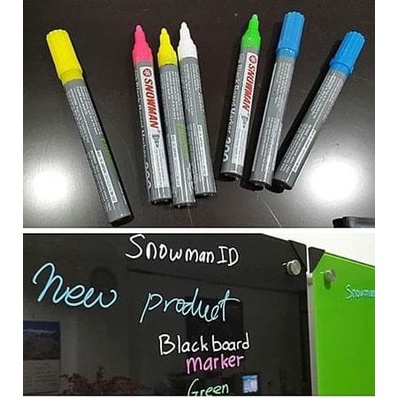 

Promo Spidol Utk Blackboard Dan Whiteboard - Snowman Neon Fluorescent Terlaris