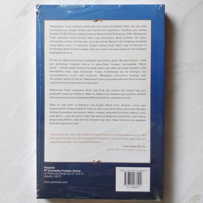 

PROMO!!! BUKU MENCIPTAKAN DUNIA TANPA KEMISKINAN BY MUHAMMAD YUNUS TERMURAH