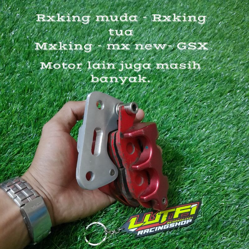 Breket dist Kaliper RCB/NISIN Uk 260 300 320 Rx king,Mx king,mx new,jupiter z1,Fiz R Satriafu-1