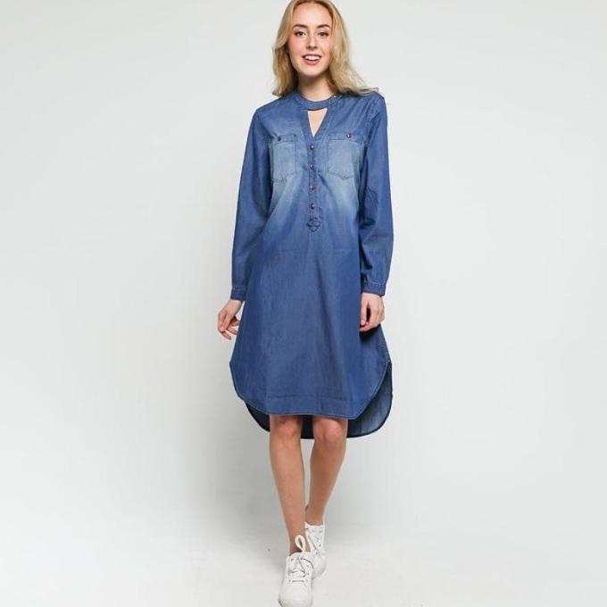 Miyoshi Jeans MY17SH013WC LONG DRESS