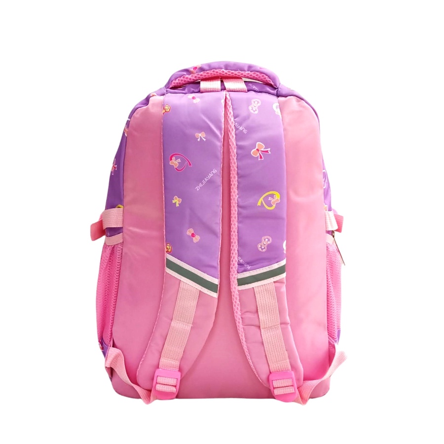 Tas Sekolah Anak Perempuan SD Ransel Love Powa HL 188-11 Import + Free Pensil Case - Skoola