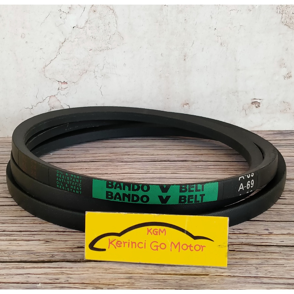 BANDO VAN BELT A-69 V BELT TALI KIPAS A69 FAN BELT VANBELT POLOS A-69