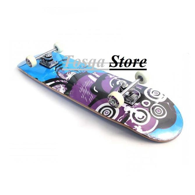 Stok Terbatas Murah Silverfox Skatebord 100% Maple Radical Rider / Skateboard Anak - Henk5G