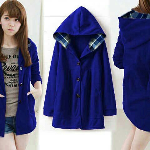 JAKET MELDA BAHAN BABY TERRY LD 94 PJ 59 / TERMURAH