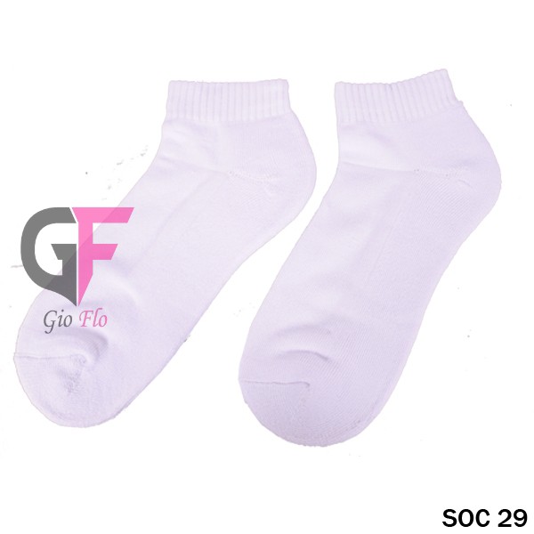 GIOFLO Kaos Kaki Rajut Putih White / SOC 29