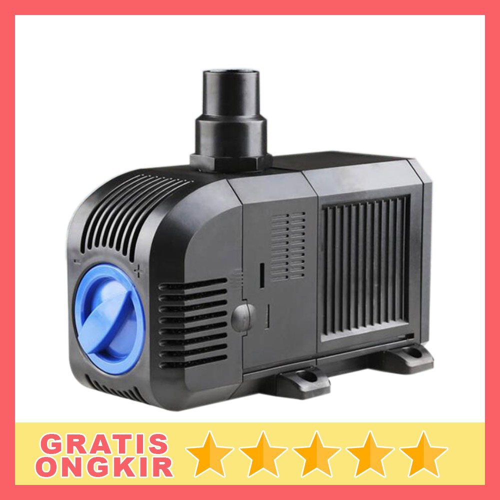 Grab Medan Pompa Air Aquarium Ikan Quiet Submersible Pump Fish Tank 20W SUNSUN HJ-1100 Hitam