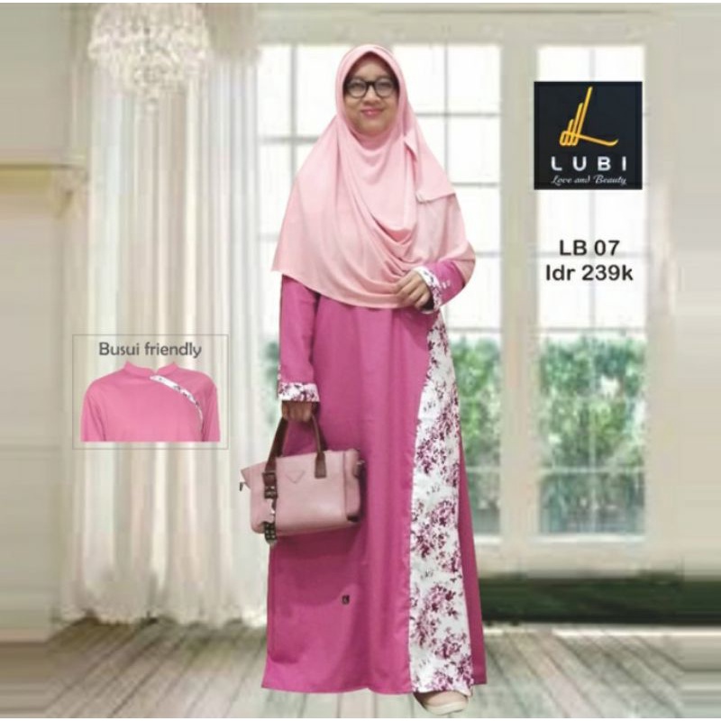 gamis lubi/gamis lubi LB 07