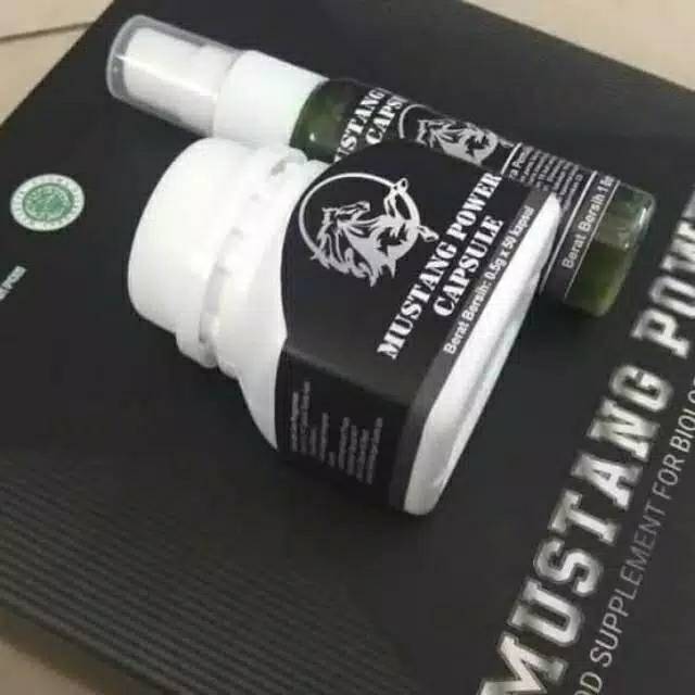 HOT Pembesar Kelamin Pria Vital / Penis Permanen - MUSTANG POWER ™