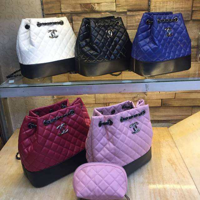 Chanel serut ransel 2 fungsi