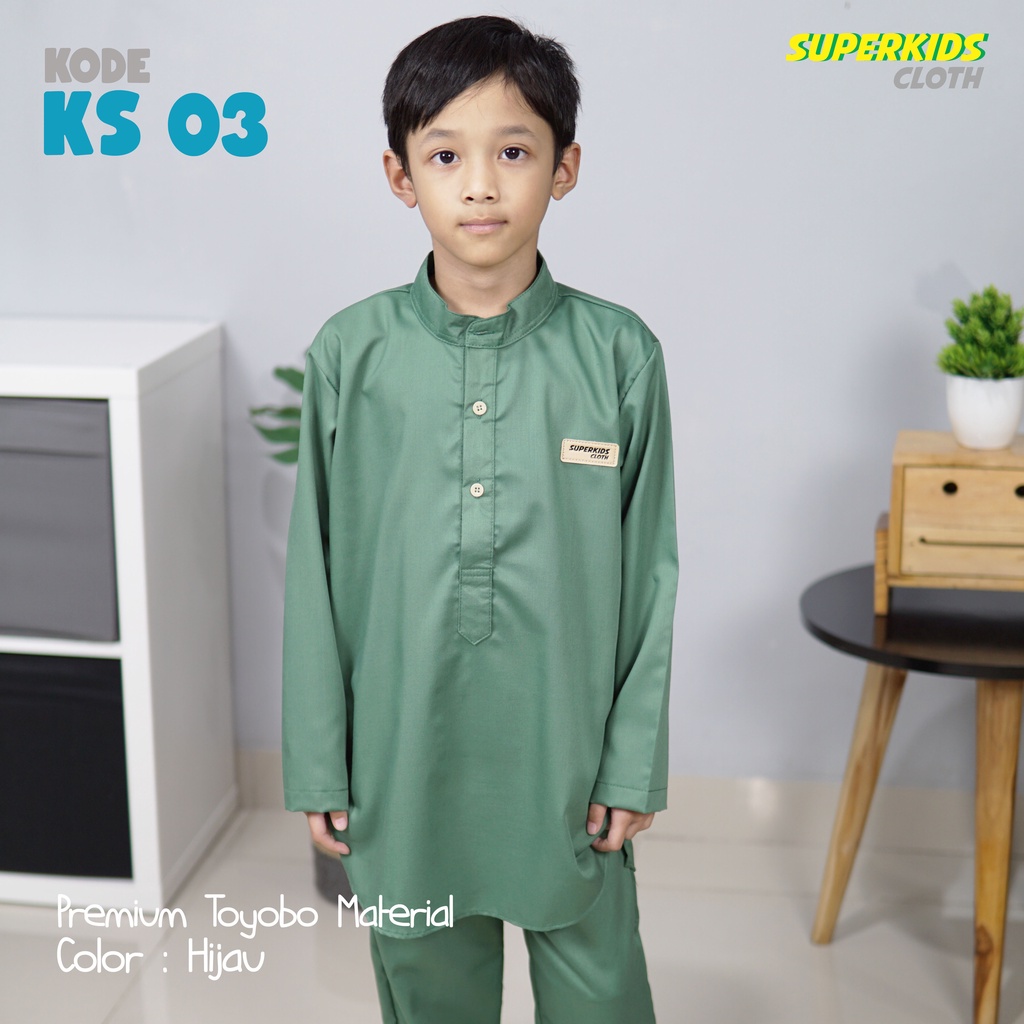 Koko Set Setelan Koko Kurta Anak Laki Laki 1 - 10 Tahun Superkidscloth