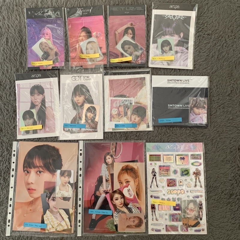 [ OFFICIAL ] MD AESPA Black Mamba, Forever, Next Level, Savage, DCT, GOT The Beat, SMCU AR Ticket, S