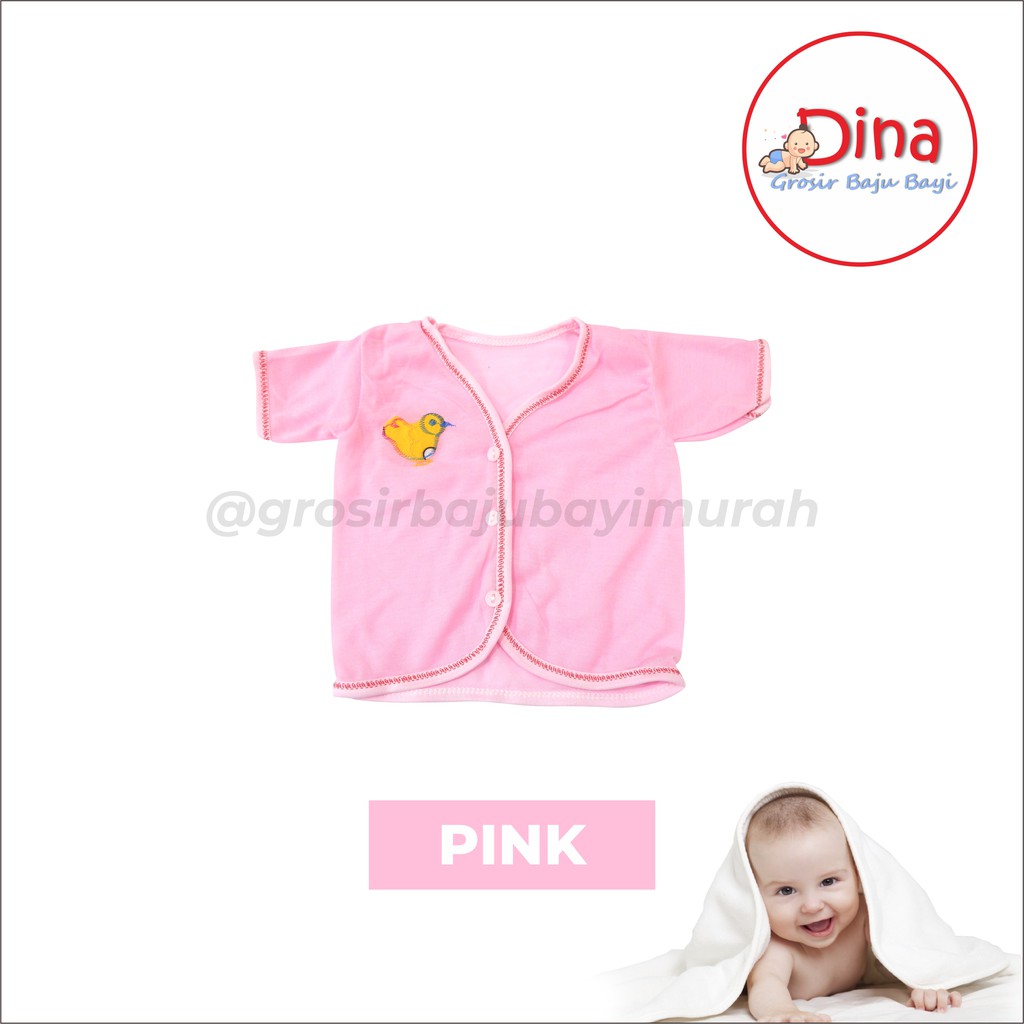 [GROSIR] Baju Bayi lengan Pendek newborn APLIKASI perlengkapan bayi lahir