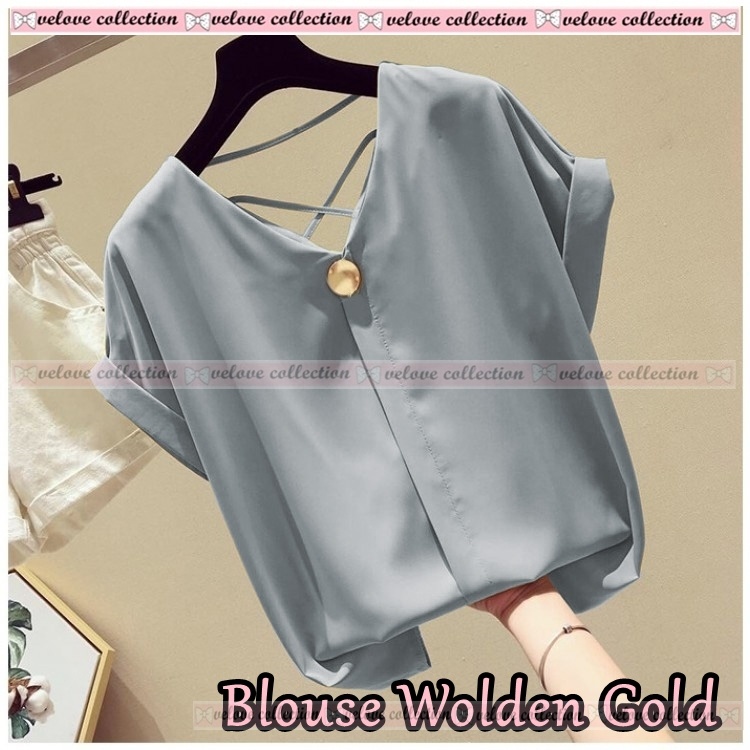 KALANTHA FASHION Valery Top Blouse Wanita Casual Look Termurah-5