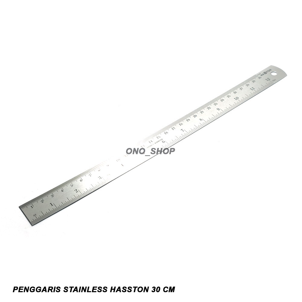 

Penggaris Stainless Hasston 30 cm - 12 Inch
