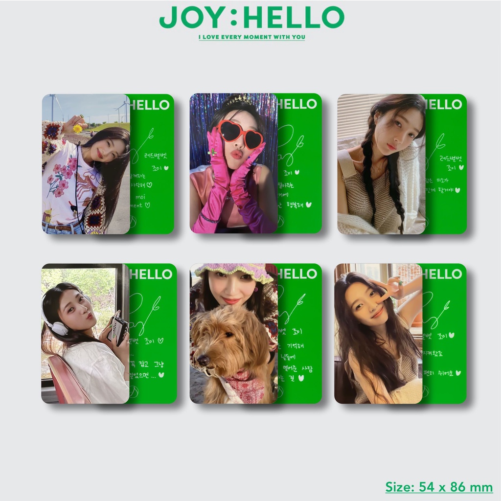 [Photocard] Red Velvet Joy: Hello - Unofficial