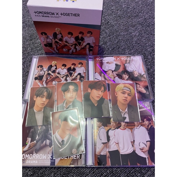 TXT Japan 2nd Single 'Drama' weverse set + gift