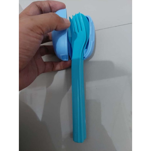 cutlery  dewasa tupperware + case tupperware