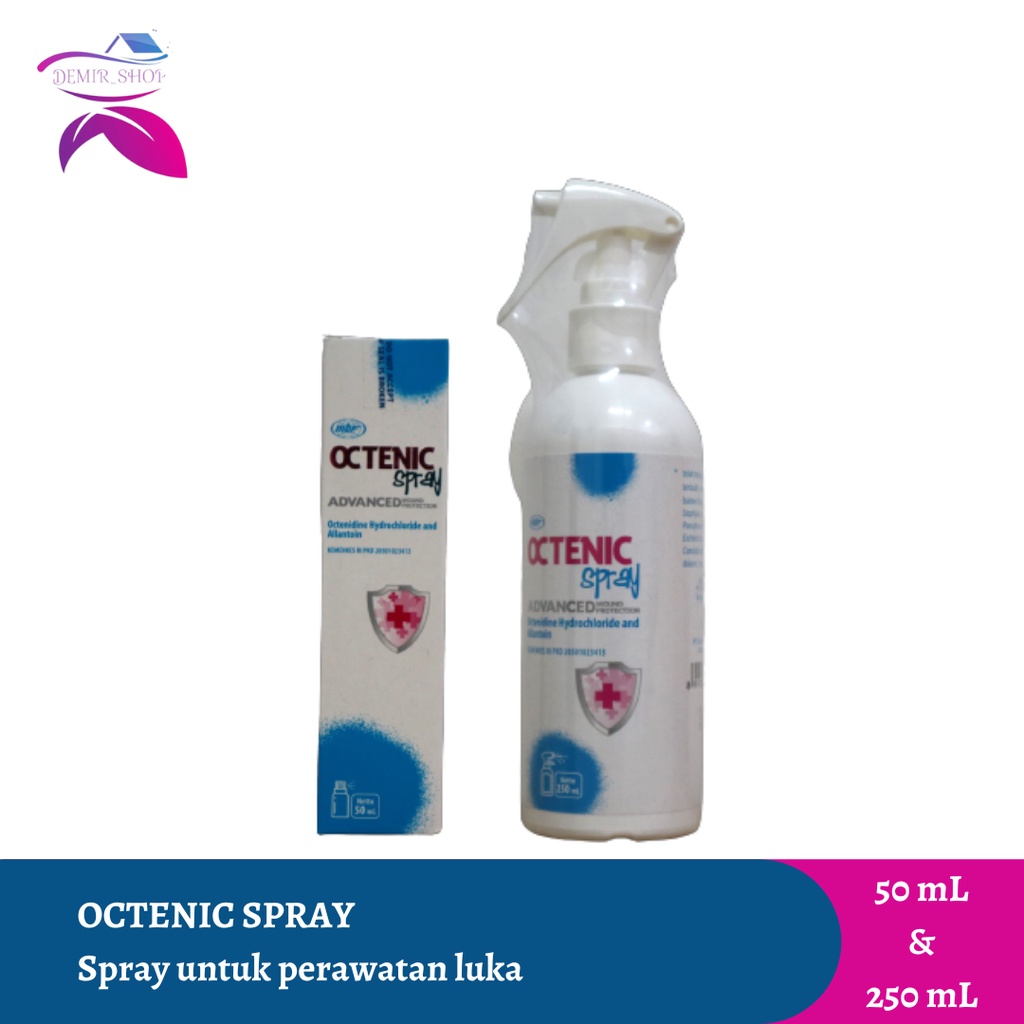 Octenic Spray 50 mL dan 250 mL / Antiseptic Spray Perawatan Luka