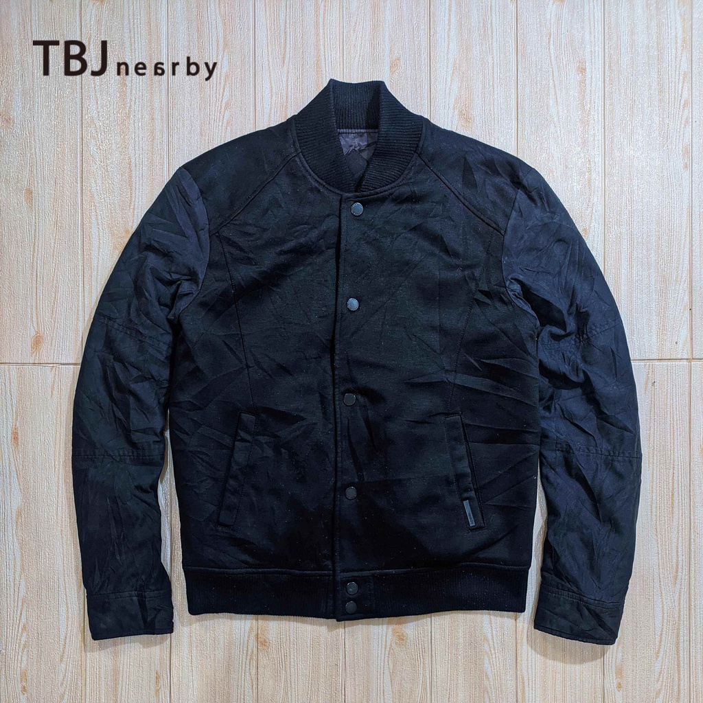 TBJ Nearby - Jaket Varsity Pria Dewasa Cowok Casual Kasual Second Bekas Original - JX549