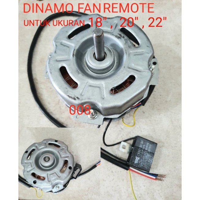 dinamo kipas angin arashi as 10 mm