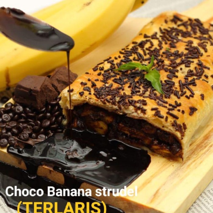 

Banana strudel malang choco almond apel original strudel oleh oleh - Pilihan rasa, Apel original