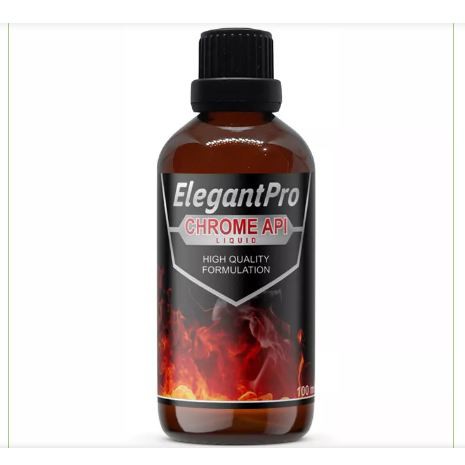 ElegantPro Chrome Liquid - Cairan Chrome Api / Bakar 100ml