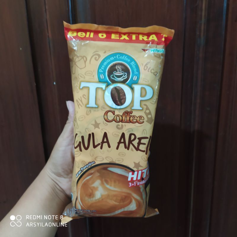 

TOP kopi gula aren ~ barista pack isi 6+3