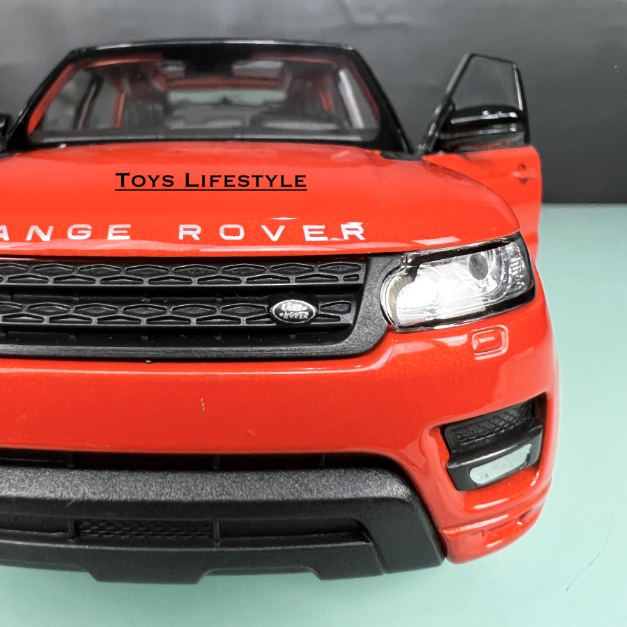 Welly Diecast - Range Rover Sport Skala 1:24 (Oranye)