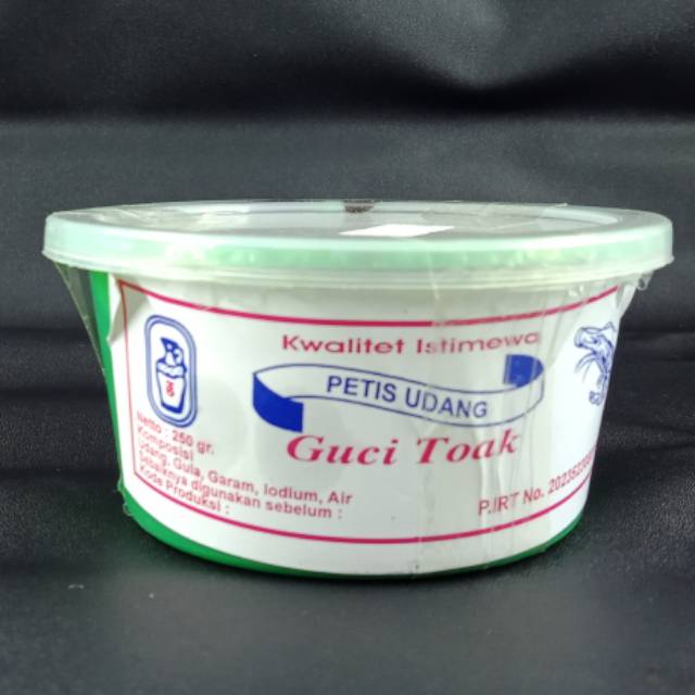 

Petis Udang Tuban cap Guci Toak 250gr