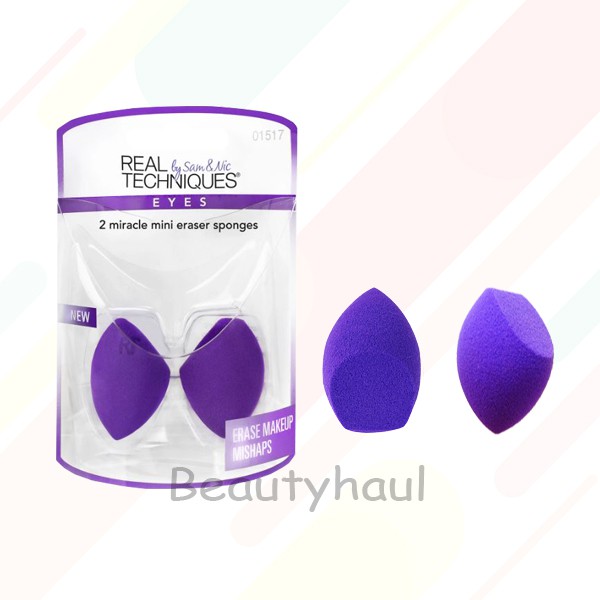 

REAL TECHNIQUES 1517 Miracle Mini Eraser Sponges(isi 2)