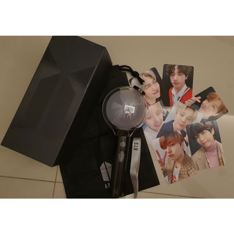 PHOTOCARD AJA - PC Photocard BTS Lightstick Army Bomb SE Official