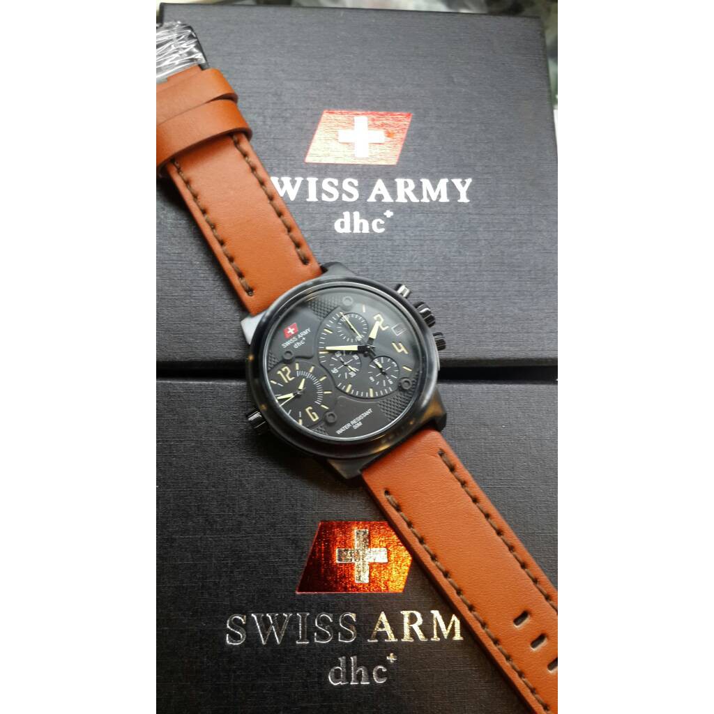 Jam Tangan Swiss Army SA2215 Brown