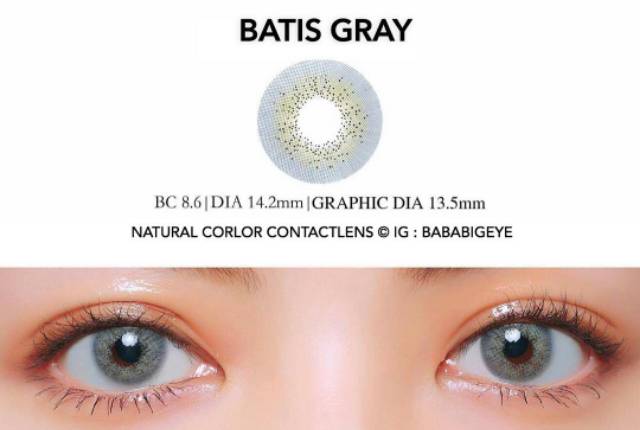 Softlens Special MUA Sweety Batis Gray