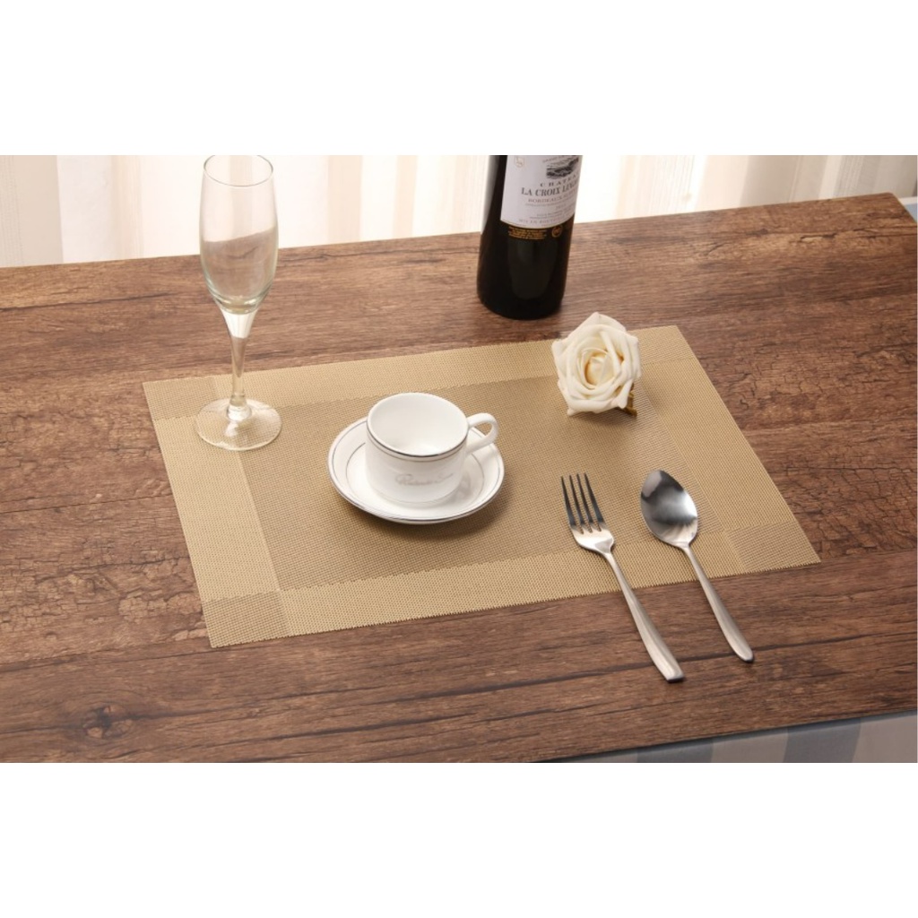 Tatakan Piring Gelas Meja Makan / Table Mat Anti Panas 45x30cm