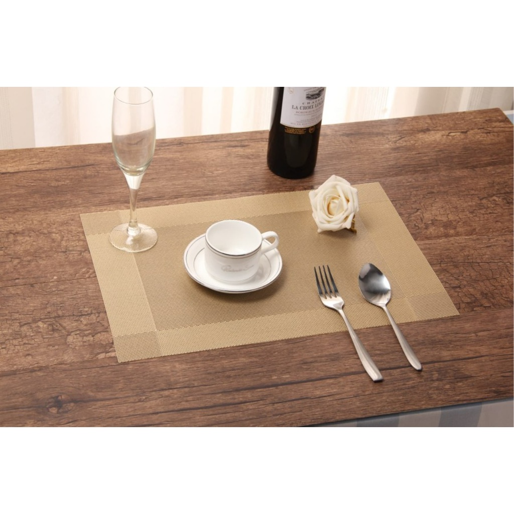 Keikei Store - Tatakan Piring Alas Meja Makan Table Mat Anti Panas 45X30