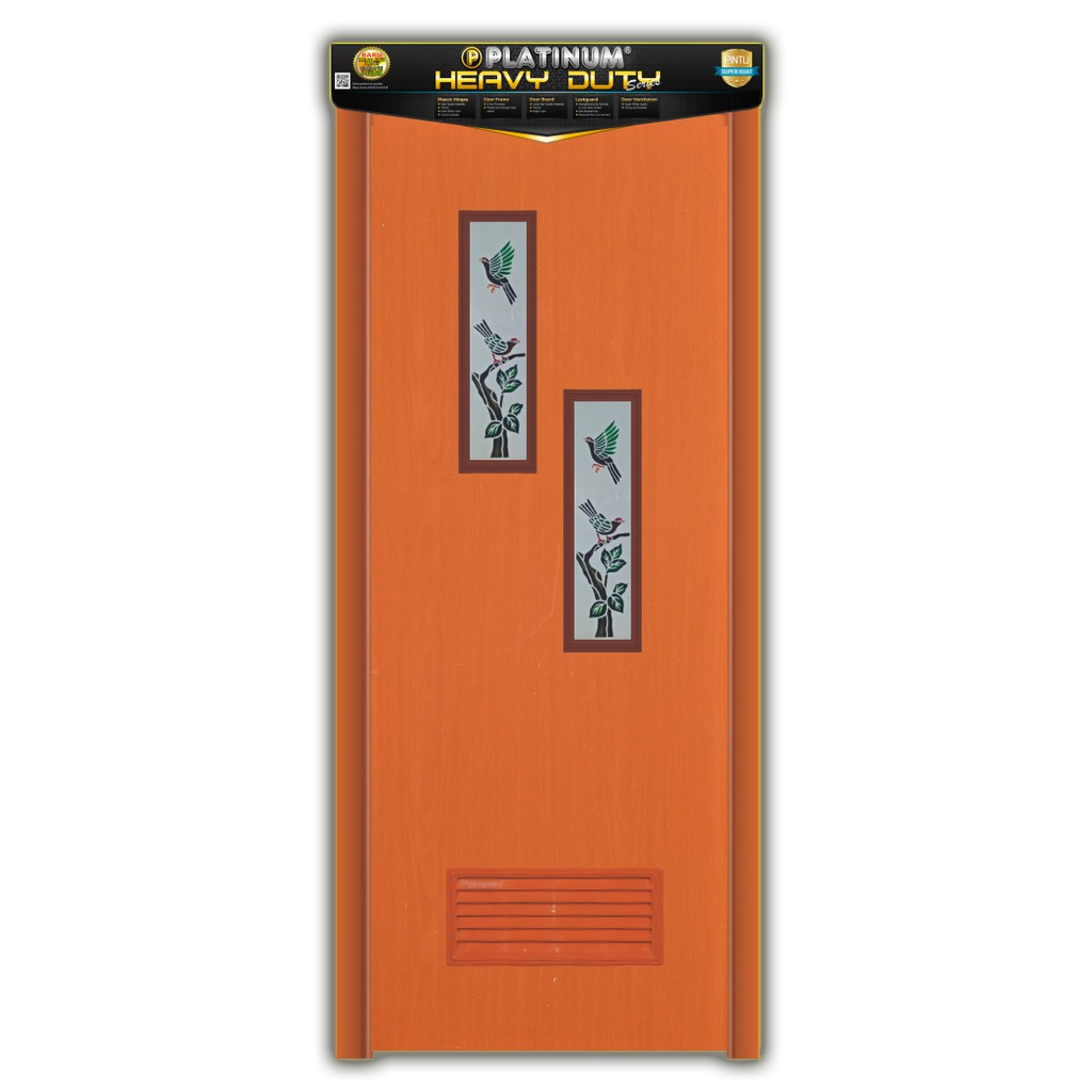  PINTU PVC PLATINUM  HEAVY DUTY KACA PKK Shopee Indonesia