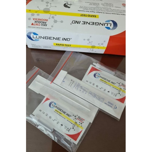 Clungene Indonesia covid -19 Antigen rapid test