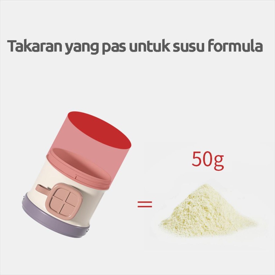 BBET Milk Powder Container / Wadah Penyimpanan Susu Bubuk Snack