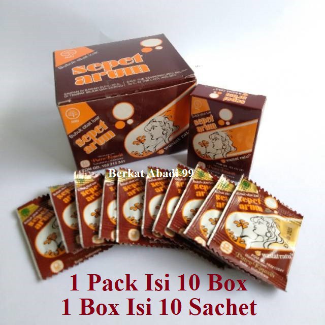 

Sepet Arum Bubuk Isi 10 Box ( 0bat Luar Khusus Wanita )