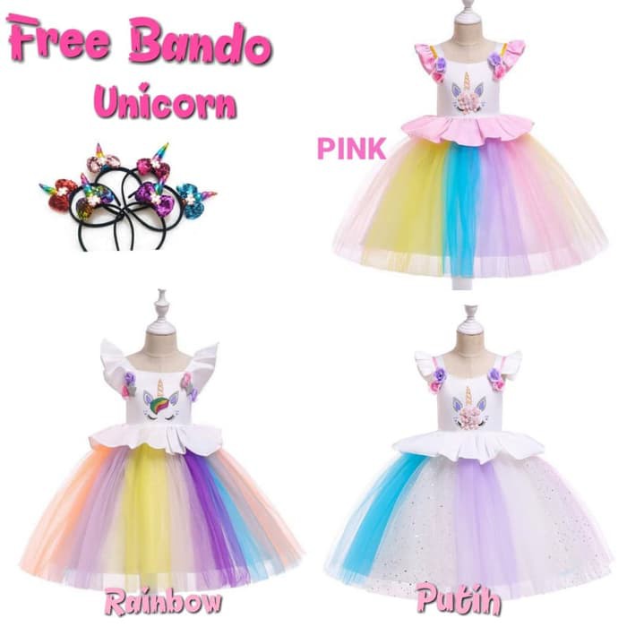 baju unicorn princess