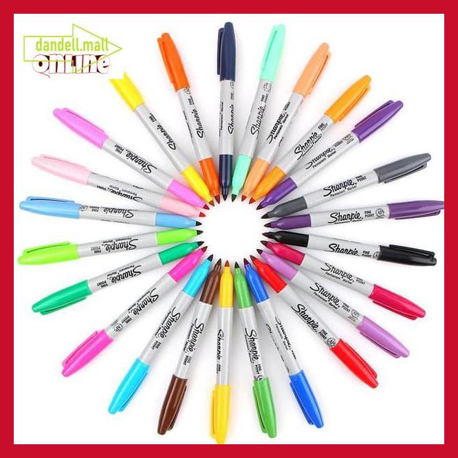 

U8Tyrt67- Spidol Permanent Fine Point Sharpie E3Yrf797-