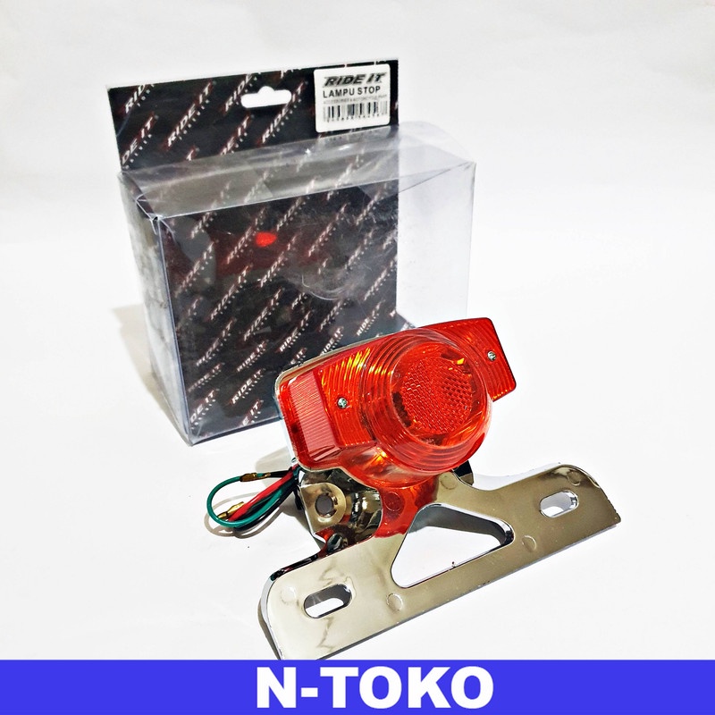 Lampu Stop Motor Honda Monkey Gorilla Minion Stoplamp Set Dudukan