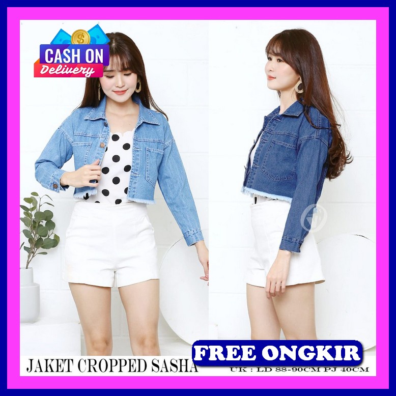 Jacket Wanita Jeans Jaket Jins Import Cewek Remaja Jket Cewe Terbaru 2023 Jens Wanita Termurah Jaket
