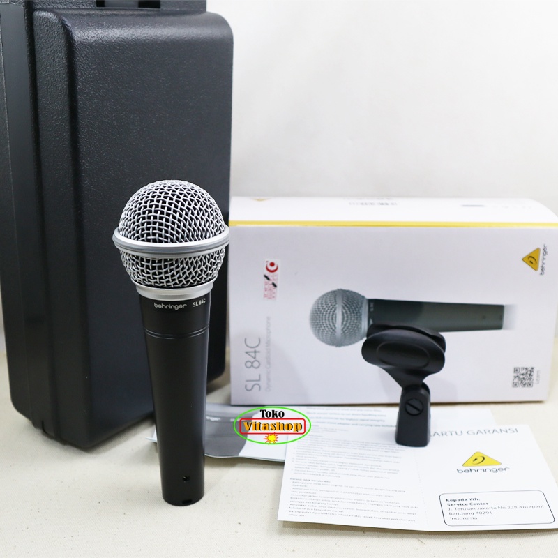 Mic Kabel Behringer SL-84C Microphone Cable Original Mik Asli Jernih